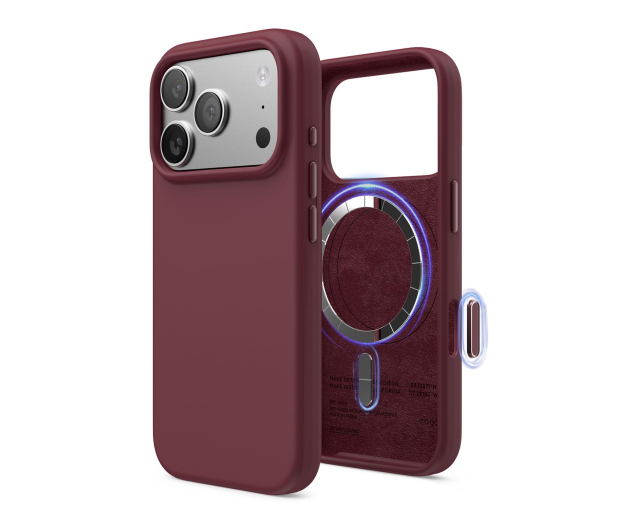 Elago Magsafe Silicon Case do iPhone 17 PRO Burgundy ES17MSSC63PRO-BGD - 1360495 - zdjęcie